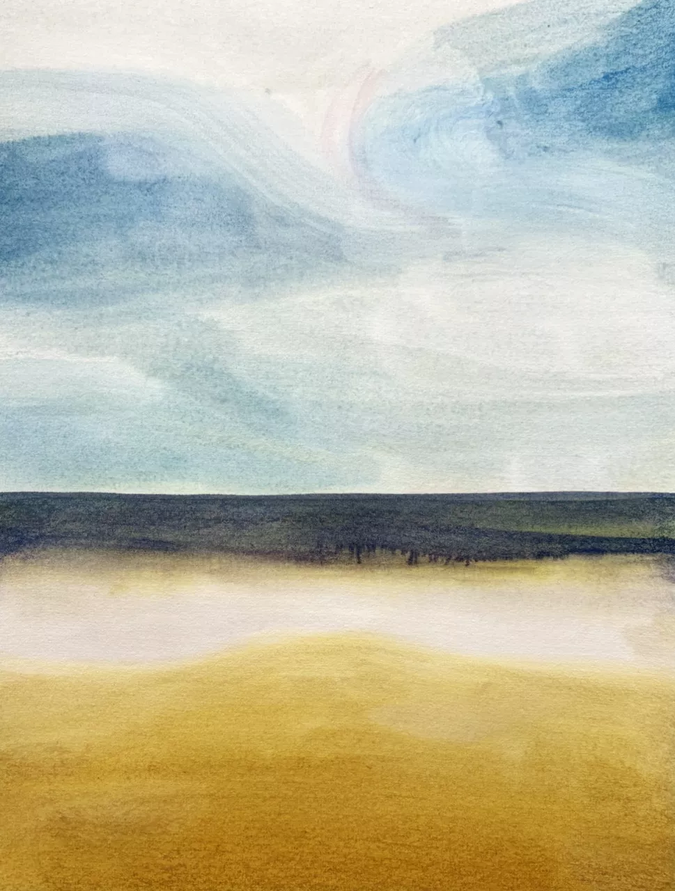 Paysage n°26, série Capillarité