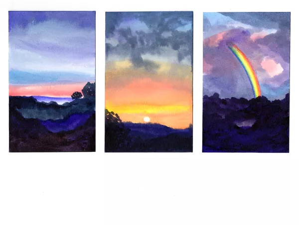 Paysage constellation n° 32, 33, 34