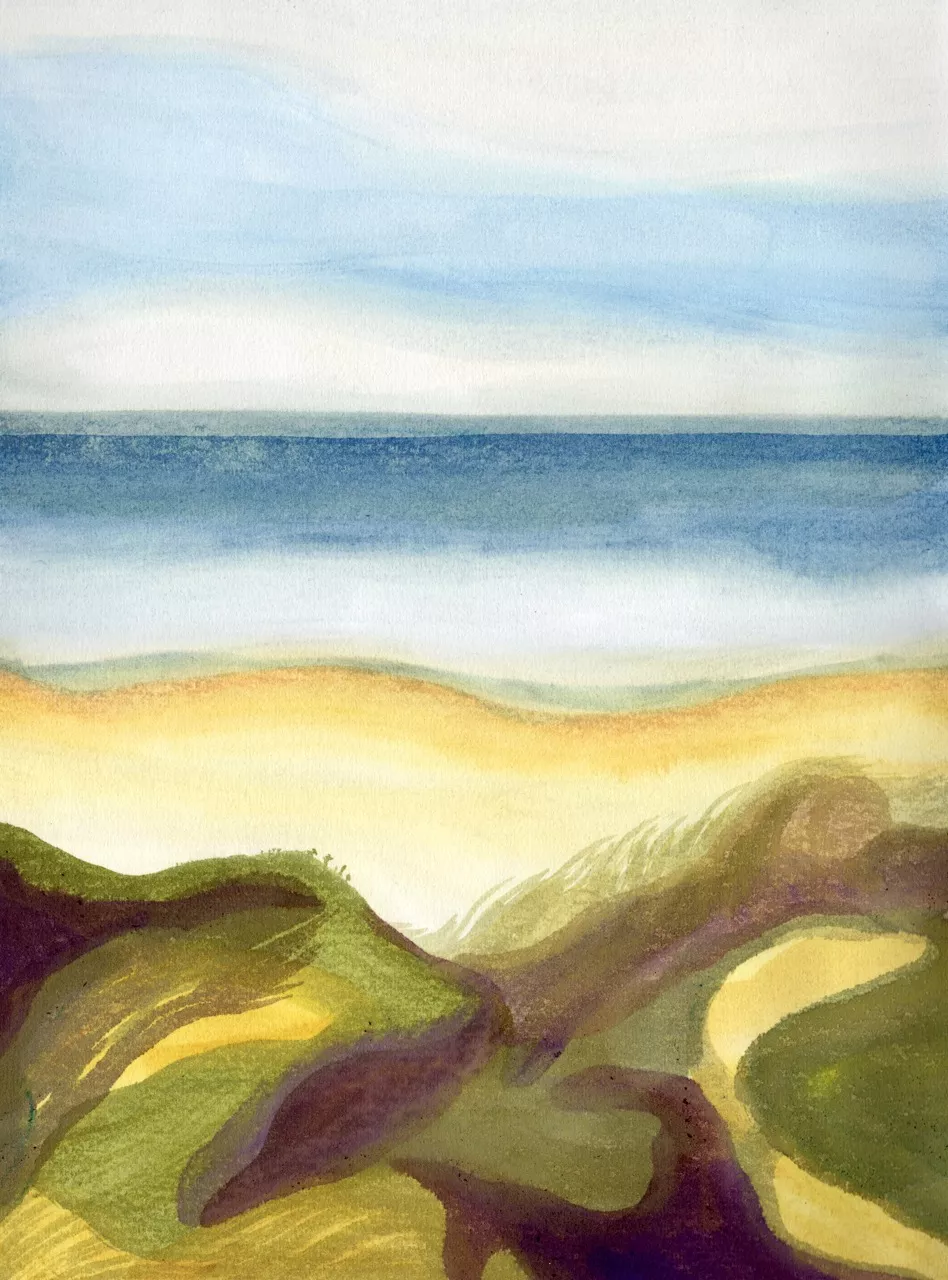 Paysage n°27, série Capillarité